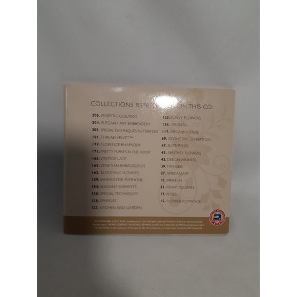 Husqvarna Viking 5D BONUS DESIGNS- 75 designs, Several Collections Represented - Picture 3 of 8